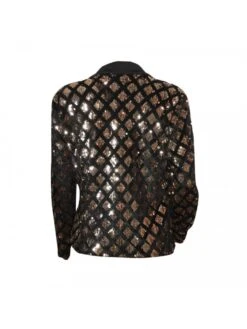 Fashion Casual Plaid Sequins Women's Suit -V For Vendetta Shop P 20220421223445751 314