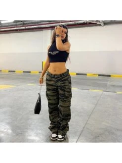 Casual Street Style Camouflage Pants -V For Vendetta Shop P 20220611151439521 471