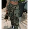 Casual Street Camouflage Long Pants For Women