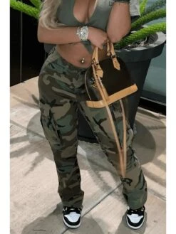 Casual Street Camouflage Long Pants For Women -V For Vendetta Shop P 20230427193737675 951