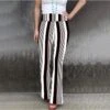 Casual Print High Waist Flared Pants