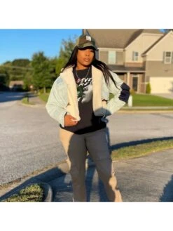 Colorblock Lambswool Denim Patchwork Jacket 15 Colorblock Lambswool Denim Patchwork Jacket -V For Vendetta Shop P 20230925173054754 407