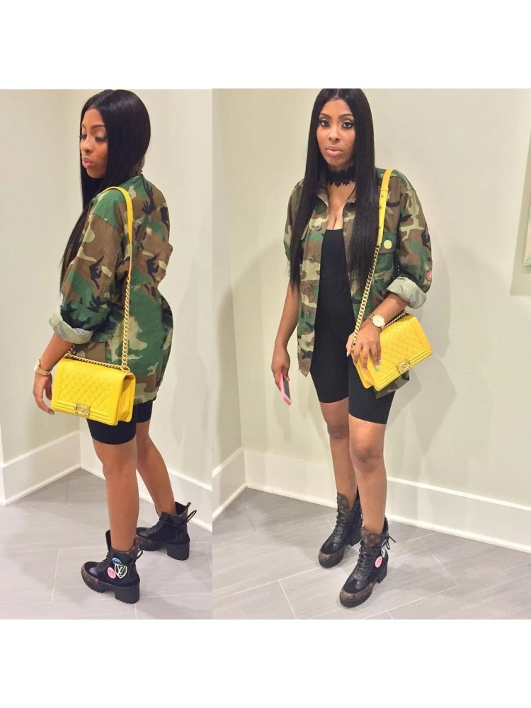 Camouflage Cargo Patchwork Collar Coats 5 Camouflage Cargo Patchwork Collar Coats - Image 5