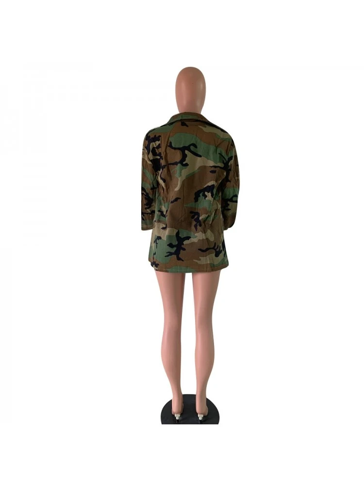 Camouflage Cargo Patchwork Collar Coats 7 Camouflage Cargo Patchwork Collar Coats - Image 7