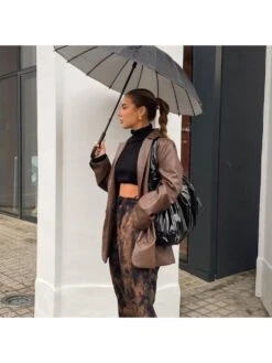 Solid Leather Lapel Neck Buckle Blazers -V For Vendetta Shop P 20240111103542078 969