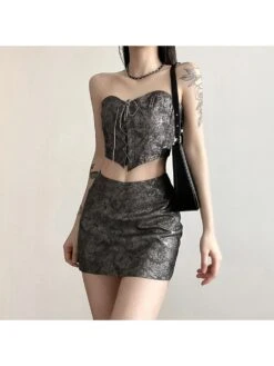 High Rise Zipper A-line Skirts -V For Vendetta Shop P 20240320150513088 183