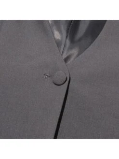 Lace Up Patchwork Single Breasted Blazers -V For Vendetta Shop P 20240508142006711 669