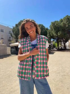 Colorblock Sleeveless Leisure Jackets 10 Colorblock Sleeveless Leisure Jackets -V For Vendetta Shop P 20240528105514484 598