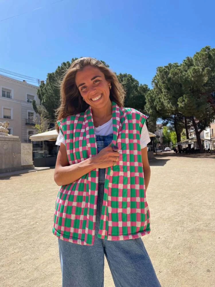 Colorblock Sleeveless Leisure Jackets 4 Colorblock Sleeveless Leisure Jackets - Image 4