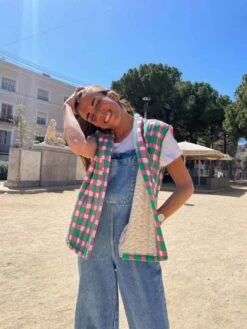 Colorblock Sleeveless Leisure Jackets 12 Colorblock Sleeveless Leisure Jackets -V For Vendetta Shop P 20240528105515794 596