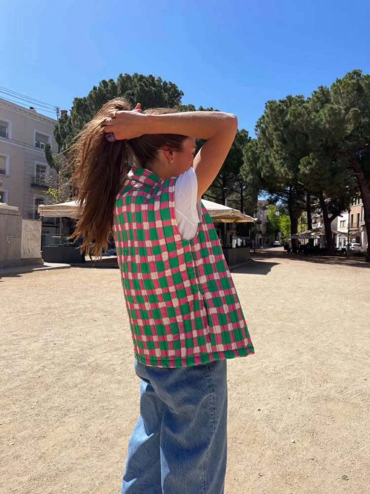 Colorblock Sleeveless Leisure Jackets 7 Colorblock Sleeveless Leisure Jackets - Image 7