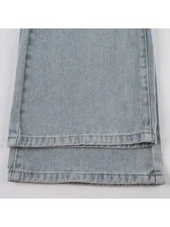 Lace Panel Lace Low Rise Jeans -V For Vendetta Shop P 20240529154010987 506