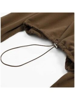 Drawstring Zipper Loose Tank -V For Vendetta Shop P 20240608141205748 476