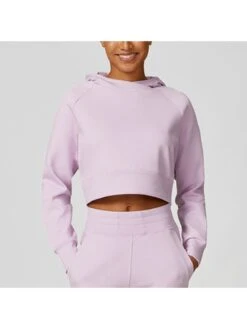 Hooded Long Sleeve Loose Sporty Top