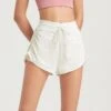 Drawstring Patchwork Sporty Short Pants