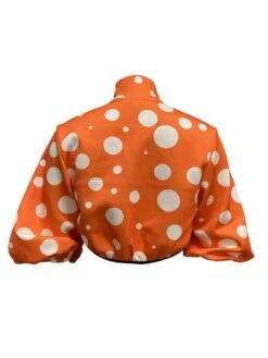 Polka Dots Zipper Cropped Coats -V For Vendetta Shop P 20240618160440882 383