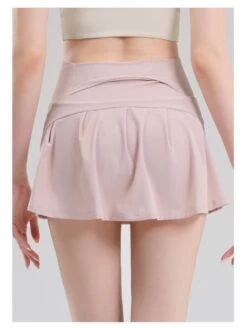Solid Color High Rise Skinny Short Skirt -V For Vendetta Shop P 20240620171242885 490