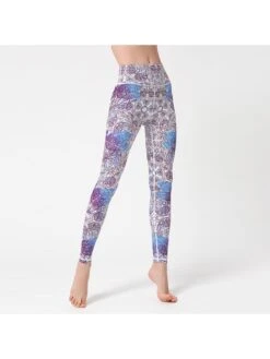 V For Vendetta Shop 11 Irregular Print High Rise Skinny Leggings