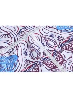 Irregular Print High Rise Skinny Leggings -V For Vendetta Shop P 20240621103635976 282