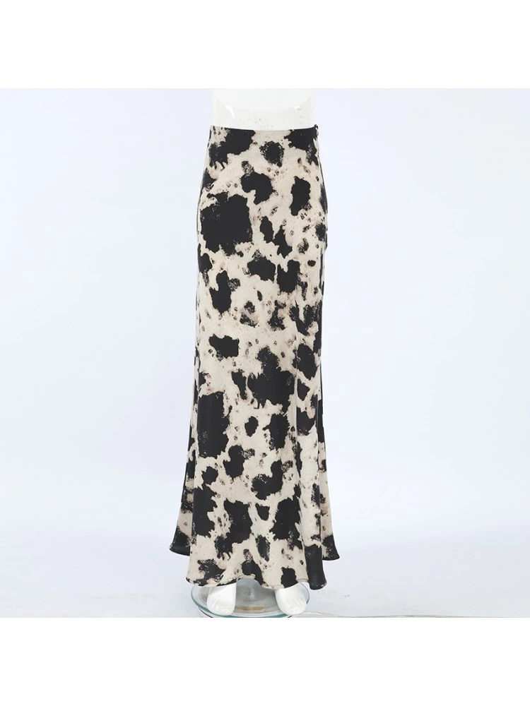 Colorblock Splash-ink Casual Skirts 5 Colorblock Splash-ink Casual Skirts - Image 5