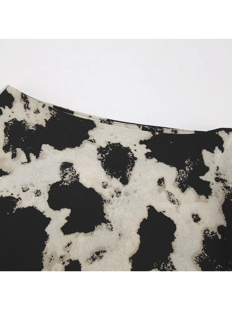 Colorblock Splash-ink Casual Skirts 8 Colorblock Splash-ink Casual Skirts - Image 8