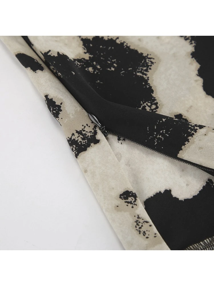 Colorblock Splash-ink Casual Skirts 9 Colorblock Splash-ink Casual Skirts - Image 9