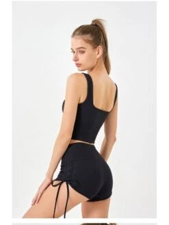 V For Vendetta Shop 25 Drawstring Solid Color Sporty Short Pants