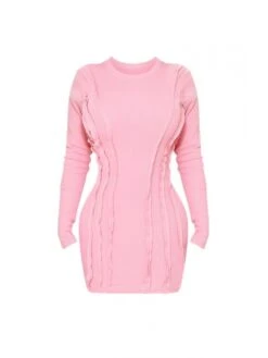 Sexy Lace Slim Long Sleeve Dress -V For Vendetta Shop P 20230713141608508 702