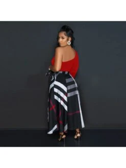 Fall Casual Print One Shoulder Maxi Dress 15 Fall Casual Print One Shoulder Maxi Dress -V For Vendetta Shop P 20230911115644244 680