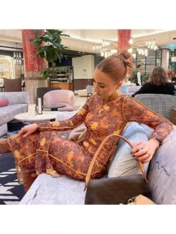 Leopard High Rise Bodycon Maxi Dress -V For Vendetta Shop P 20231113143714738 828