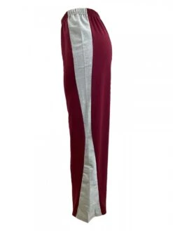 Contrast Color Loose Elastic Waist Pants -V For Vendetta Shop P 20240416111522345 598