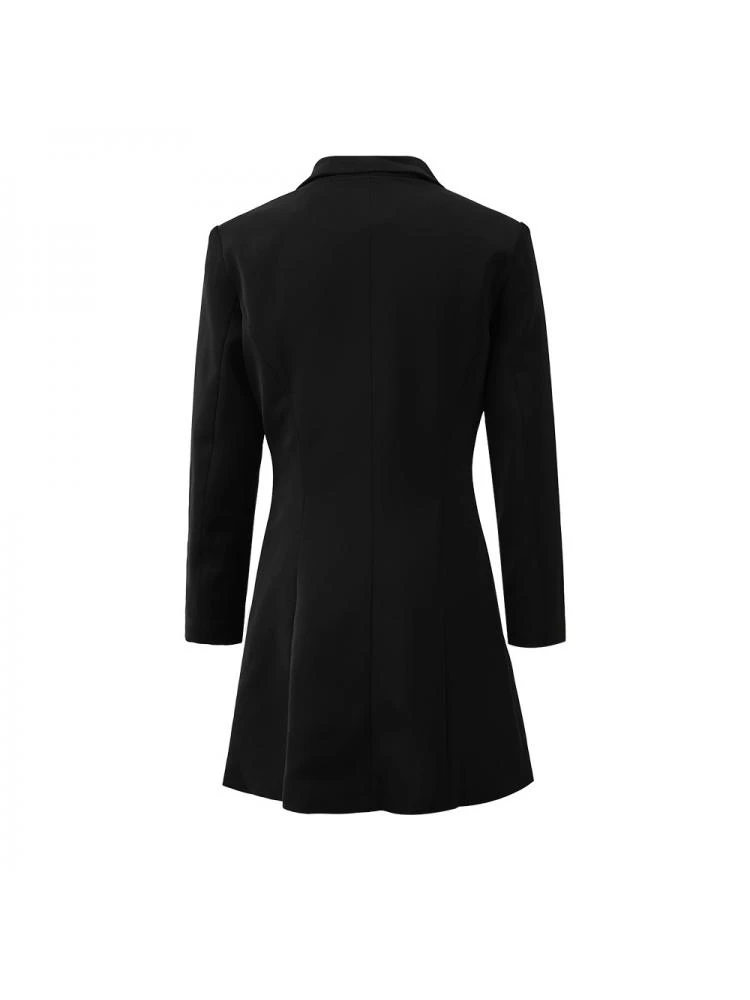 Colorblock Patchwork Long Sleeves Blazers Dress 5 Colorblock Patchwork Long Sleeves Blazers Dress - Image 5